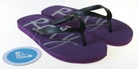 Roxy Dames Slippers Paars met Zilver logo Maat 36 - 37