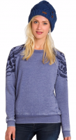 Protest Dames Isabella Trui Blue Melee Blauw Maat L/40
