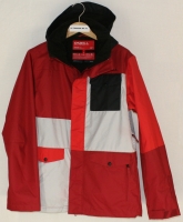 O'Neill Angled Heren Wintersportjas Rio Red Rood Zwart Maat L