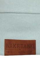 Naketano Dames Vest Darth Long Milky Green Melange Maat L