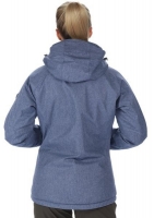 Regatta Dames Highside Winter Jas Gemeleerd Blauw Maat 40