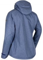 Regatta Dames Highside Winter Jas Gemeleerd Blauw Maat 40