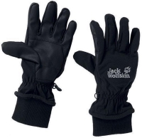 Jack Wolfskin Softshell Basic Glove Black Maat S