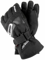 Zanier Kinder Kitzbuhel GTX Handschoenen Zwart/Wit Maat 3/XS - 6/7Jaar