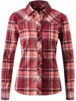 Maier Sports Dames Merta Blouse Rood / Paars Maat 44