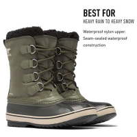 Sorel Heren 1964 Pac Nylon Snowboots Alpine Tundra Maat 48 / 33cm