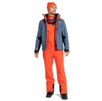 Dare2B Heren Pivotal II Jas Grijs Oranje Maat M