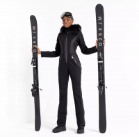 Dare2B x Julien Macdonald Dames Supremacy Snowsuit Skipak Black Maat XS / 34