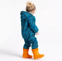 Dare2B Kinder Bambino II Snowsuit Fjord Blue Camo Maat 12-18 Maanden / 83cm