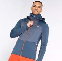 Dare2B Heren Revive II Core Stretch Hoodie Orion Grey Maat M