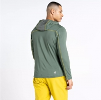 Dare2B Heren Revive II Core Stretch Hoodie Duck Green Maat M