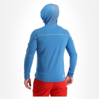 Dare2B Heren Revive II Core Stretch Hoodie Vallarta Blue Maat M