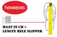 Havaianas Heren Brasil Layers CF Slippers Grijs  Maat 43/44