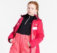 Dare2B Kinder Belief II Wintersportjas Virtual Pink Maat 140