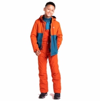 Dare2B Kinder Impose III Wintersportjas Rusty Orange Maat 140