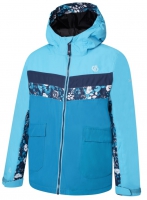 Dare2B Kinder Remarkable Wintersportjas River Blue Maat 140