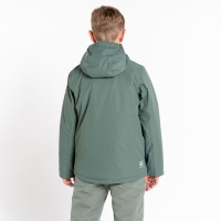 Dare2B Kinder Remarkable Wintersportjas Duck Green Maat 140