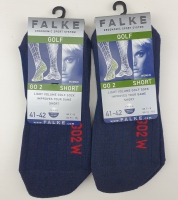 Falke Dames Go2 Golf sokken Blauw 2Paar 41 - 42