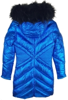 Dare2B X Julien Macdonald Dames Expansion Parka Surf Spray Blue Maat XS/34