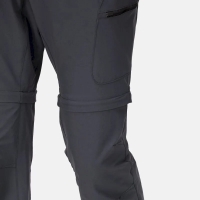 Regatta Heren Highton Zip Off Outdoorbroek India Grey Grijs Maat 50 34/32