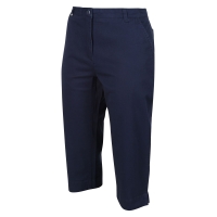 Regatta Dames Mayaan Capri Navy Blauw Maat 38