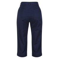 Regatta Dames Mayaan Capri Navy Blauw Maat 38