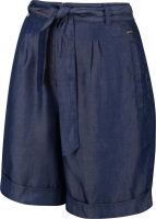 Regatta Dames Samira Korte Broek Blauw Maat 46