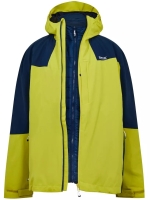 Regatta Heren Wentwood 3-in-1 Jas Lime Blauw Maat M / 50