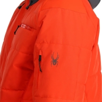 Spyder Heren Jackson Skijas Twisted Orange Maat M