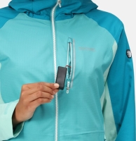 Regatta Dames Highton Pro Jas Turquoise Maat L / 40