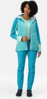 Regatta Dames Highton Pro Jas Turquoise Maat L / 40