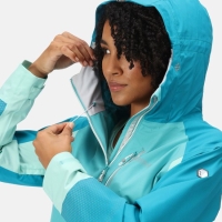 Regatta Dames Highton Pro Jas Turquoise Maat L / 40