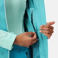 Regatta Dames Highton Pro Jas Turquoise Maat 3XL / XXXL / 46