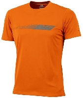 Columbia Heren Zero Rules Short Sleeve Graphic Shirt Oranje Maat S